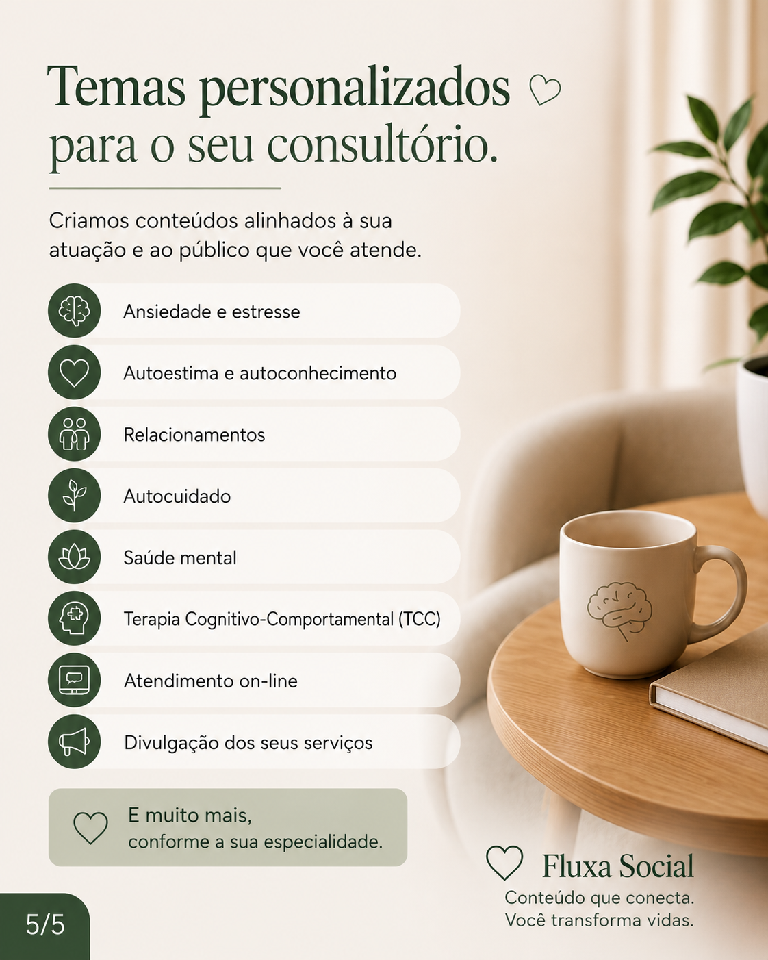 Arte demonstrativa do Fluxa Social